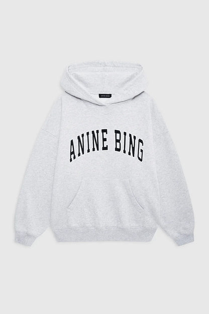 Anine Bing - Sweatshirt - Medium Heather Grey - Harvey Sweatshirt New Cassic