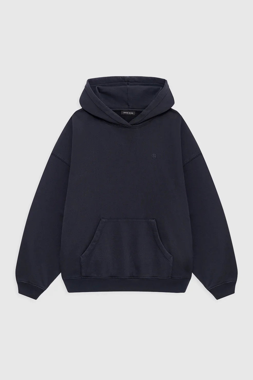 Anine Bing - Sweatshirt - Vintage Black - Harvey Sweatshirt Stencil