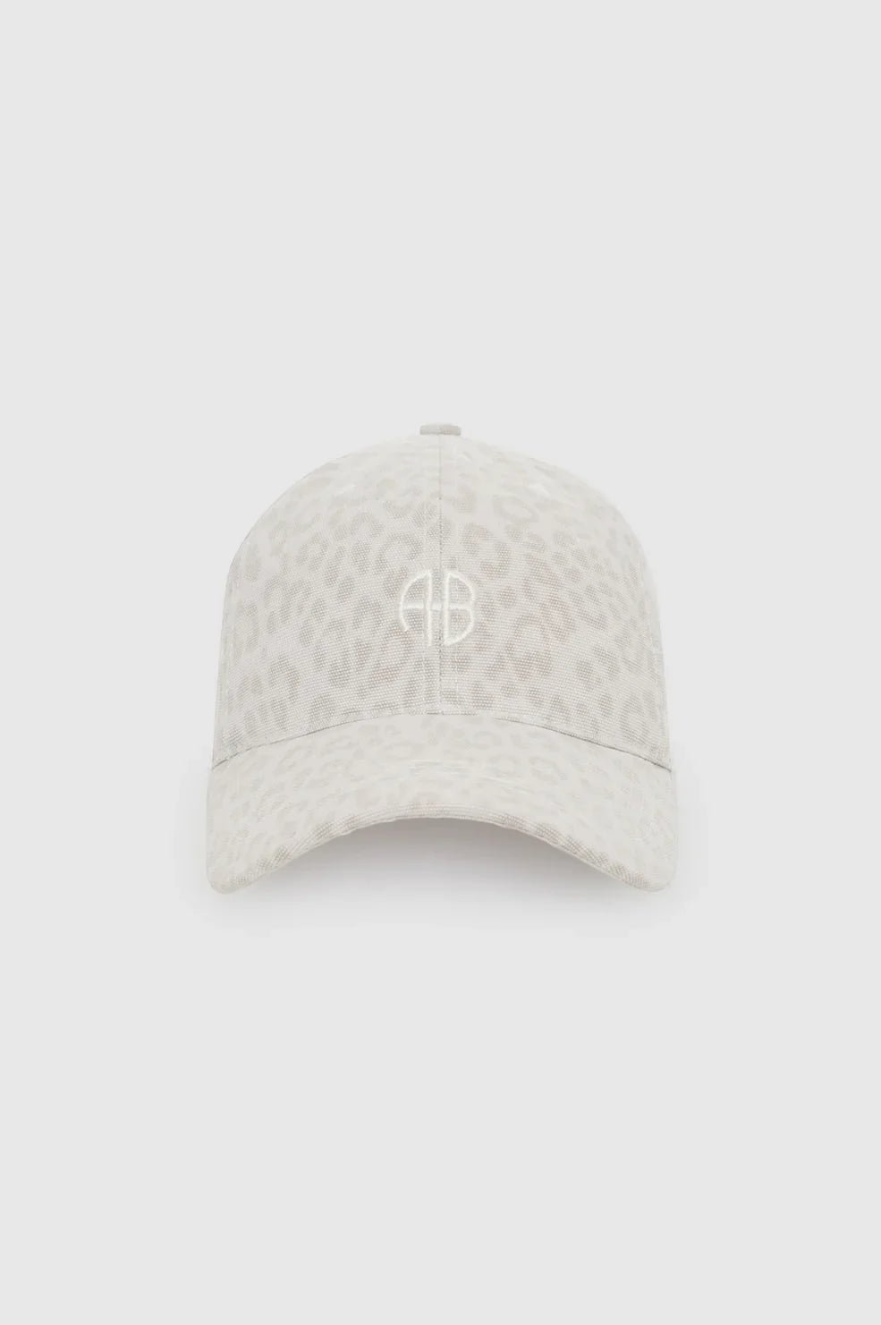 Anine Bing - Cap - White Leopard - Jeremy Baseball