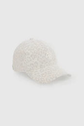 Anine Bing - Cap - White Leopard - Jeremy Baseball