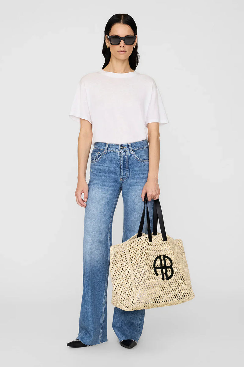 Anine Bing - Strandtaske - Natural - Large Rio Tote