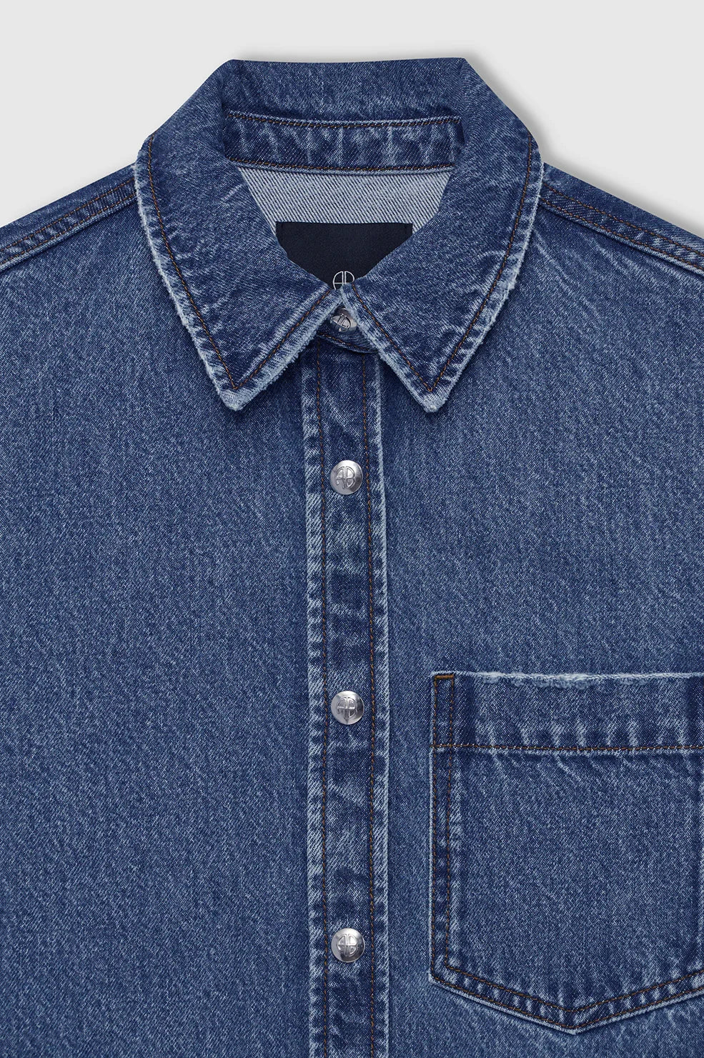 Anine Bing - Denimkjole - Freshwater Blue - Mary Dress Lone Sleeve