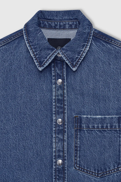 Anine Bing - Denimkjole - Freshwater Blue - Mary Dress Lone Sleeve