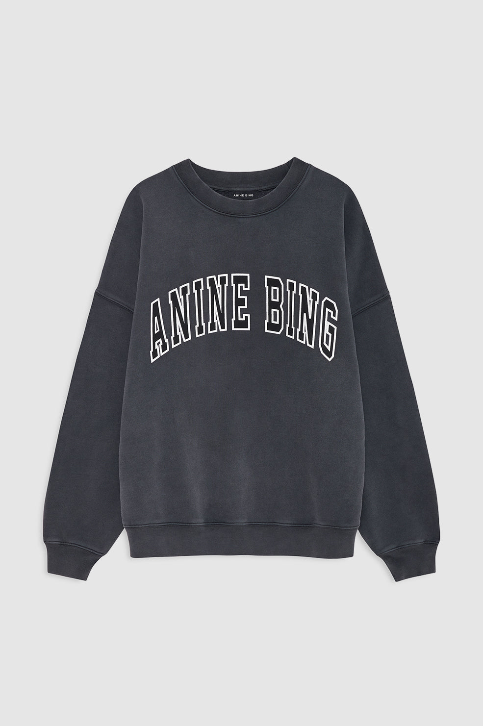 Anine Bing - Sweatshirt - Washed Black - Miles New Classic