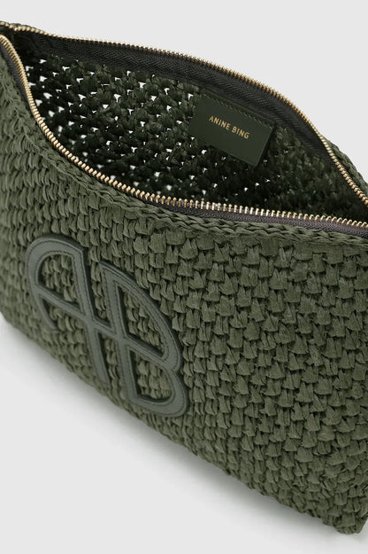 Anine Bing - Taske - Oliven - Rio Pouch