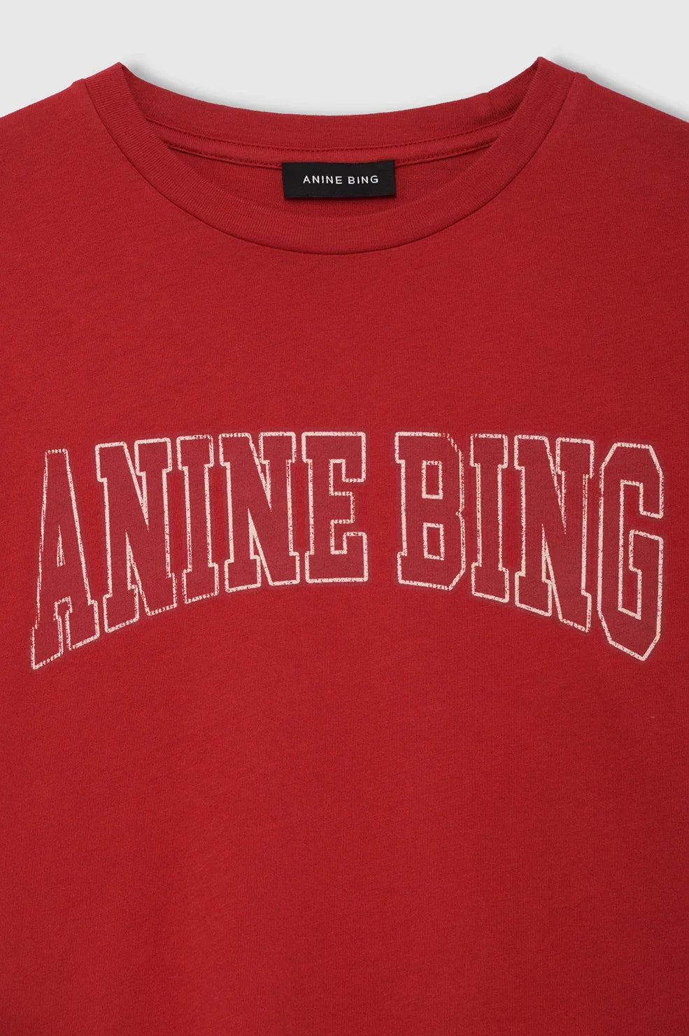Anine Bing - T-shirt - Tango Red - Shelley Tee