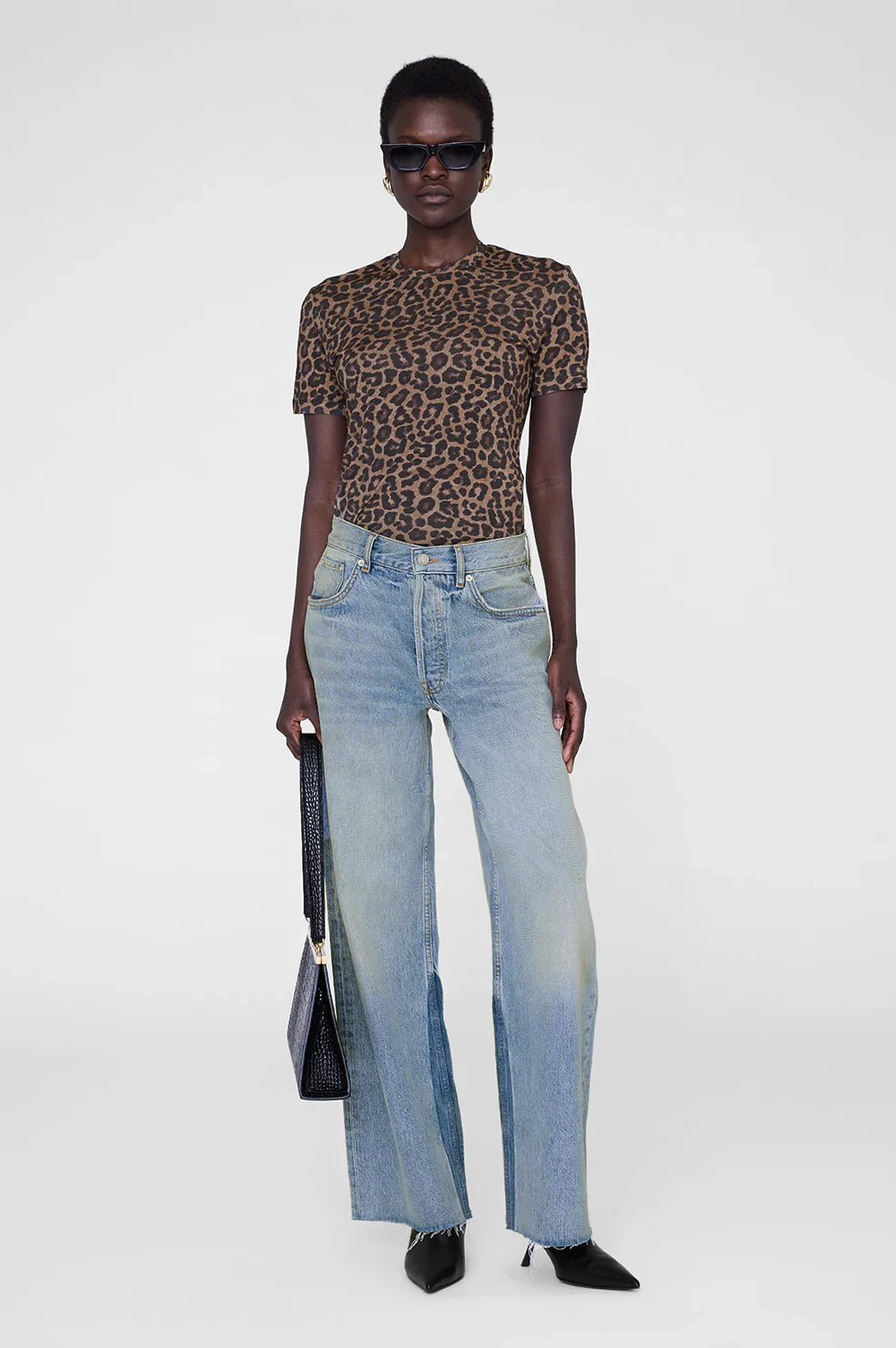 Anine Bing - T-shirt - Leopard - Sylvie