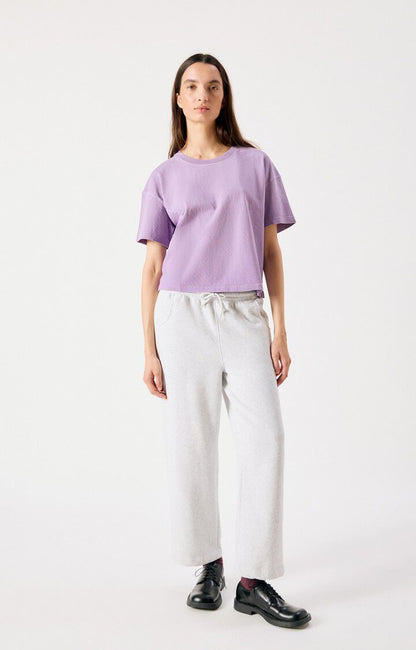 American Vintage - T-shirt - Spray Vintage Viola - Afoma