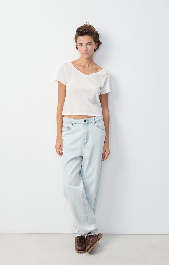 American Vintage - T-shirt - Hvid - Aksun