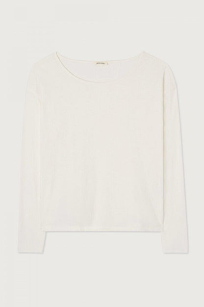 American Vintage - Langærmet Shirt - Hvid - Aksun