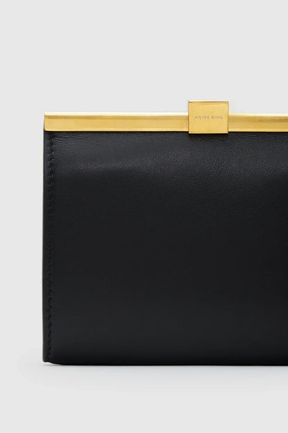 Anine Wallet fra ANINE BING er en elegant og tidløs læderpung