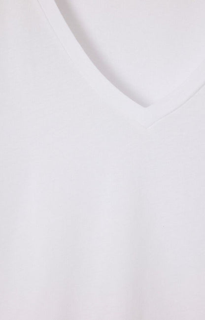 American Vintage - Langærmet T-shirt - Hvid - Apoly