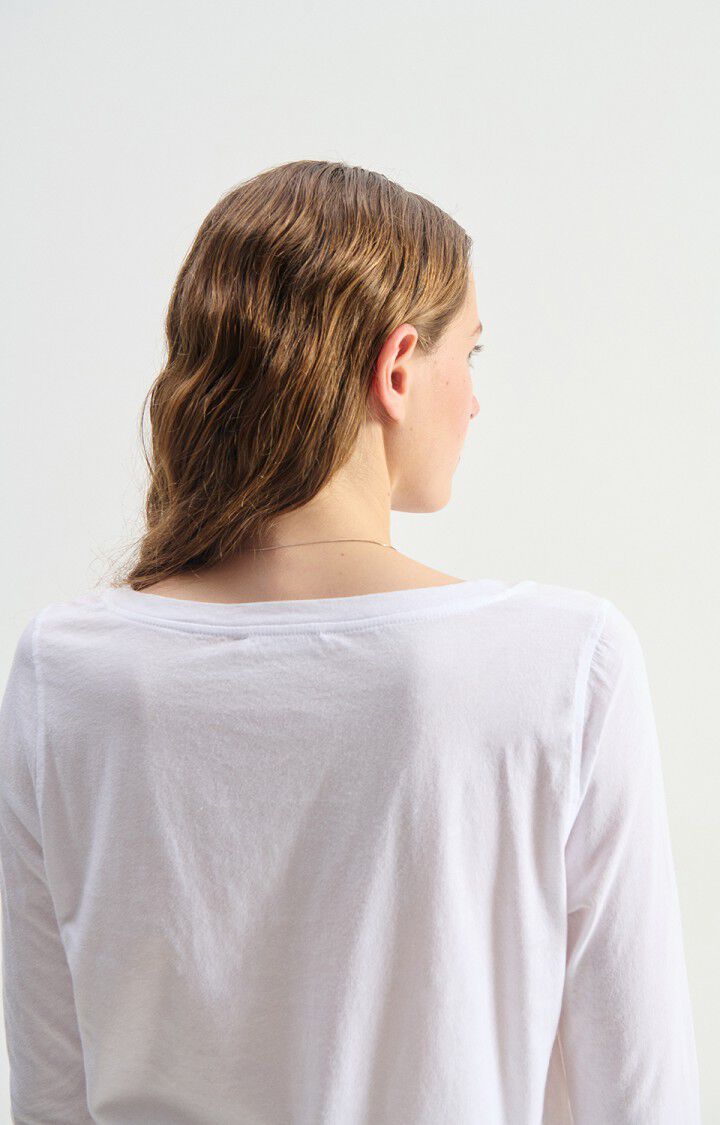 American Vintage - Langærmet T-shirt - Hvid - Apoly