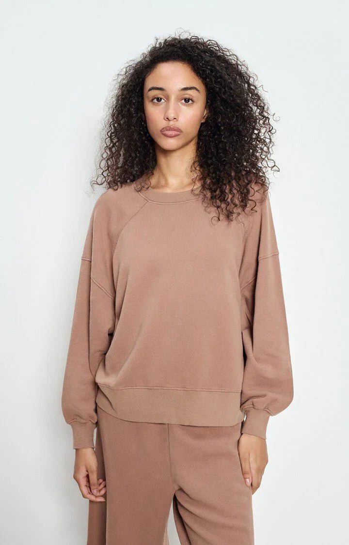 American Vintage - Sweatshirt - Chocolate - Atubay