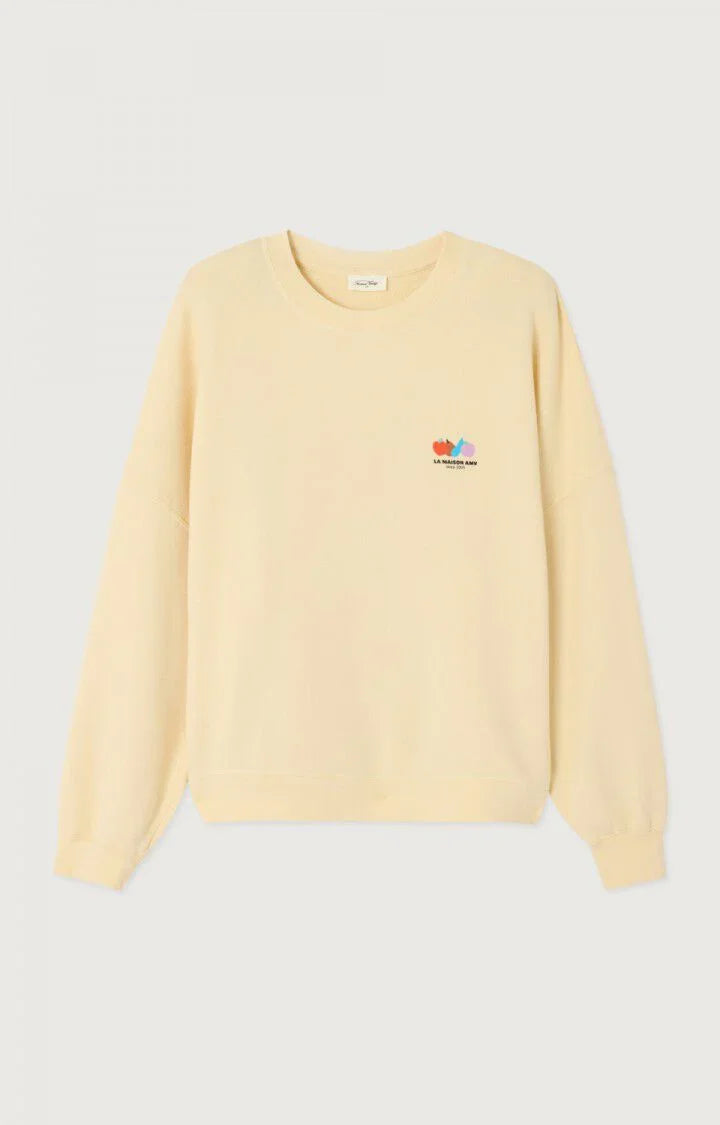 American Vintage - Sweatshirt - Gul - Atubay
