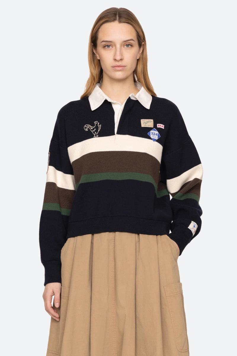 Sea New York - Polo sweatshirt - Multi - Rugby