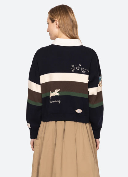 Sea New York - Polo sweatshirt - Multi - Rugby