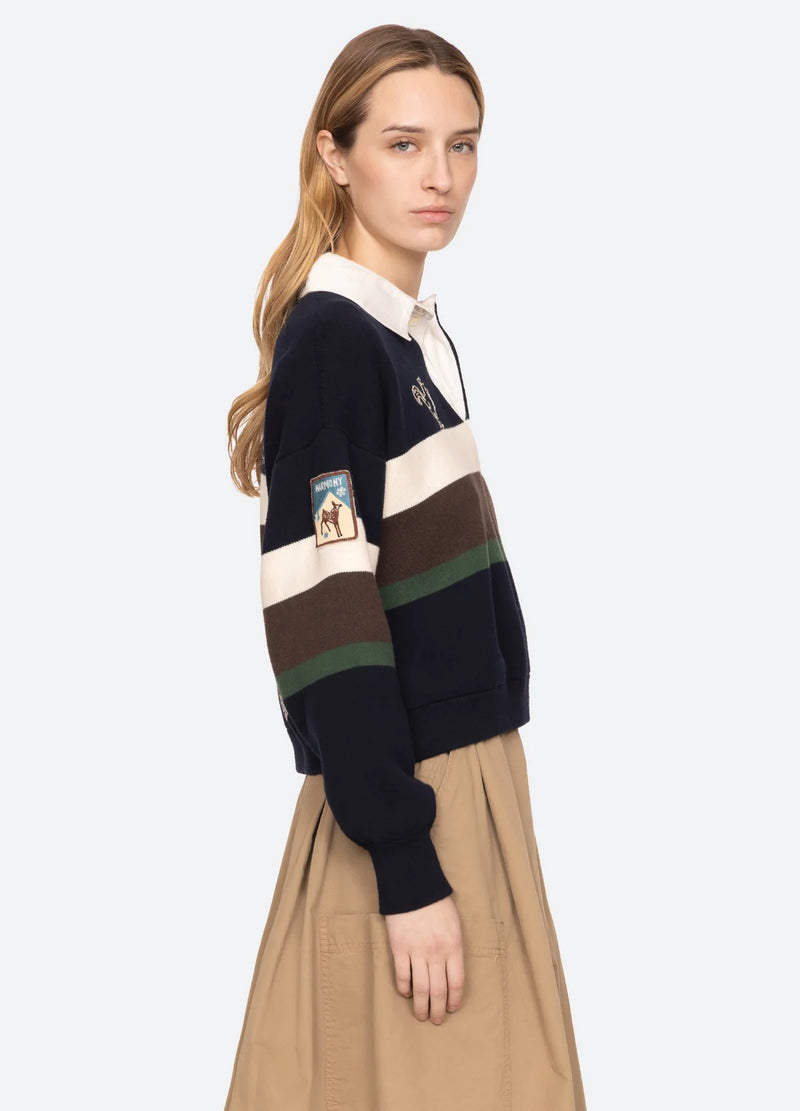 Sea New York - Polo sweatshirt - Multi - Rugby