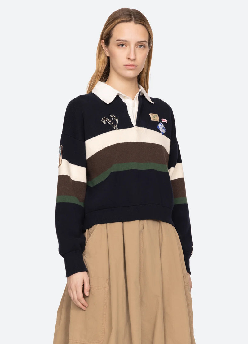 Sea New York - Polo sweatshirt - Multi - Rugby