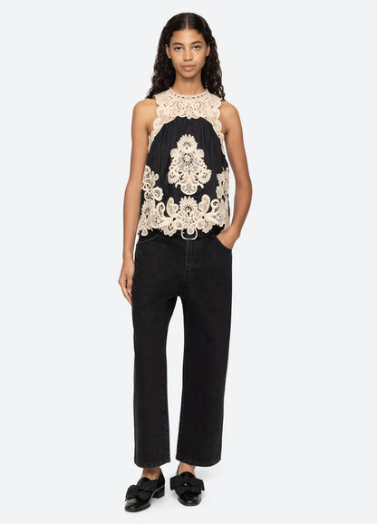 Sea New York - Top - Black Lace - Medina
