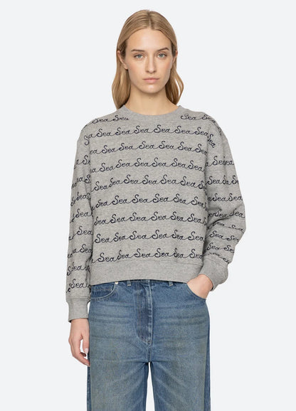 Vita sweatshirten fra Sea New York