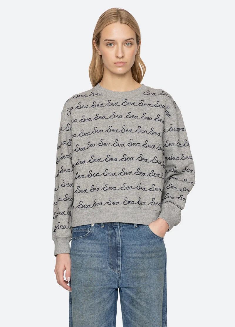 Vita sweatshirten fra Sea New York