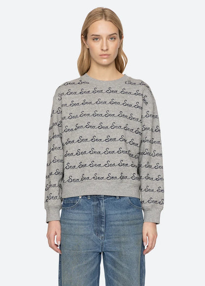 Vita sweatshirten fra Sea New York