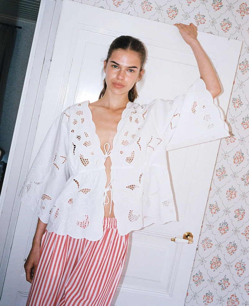 Sissel Edelbo - Top - Ecru - Adeline