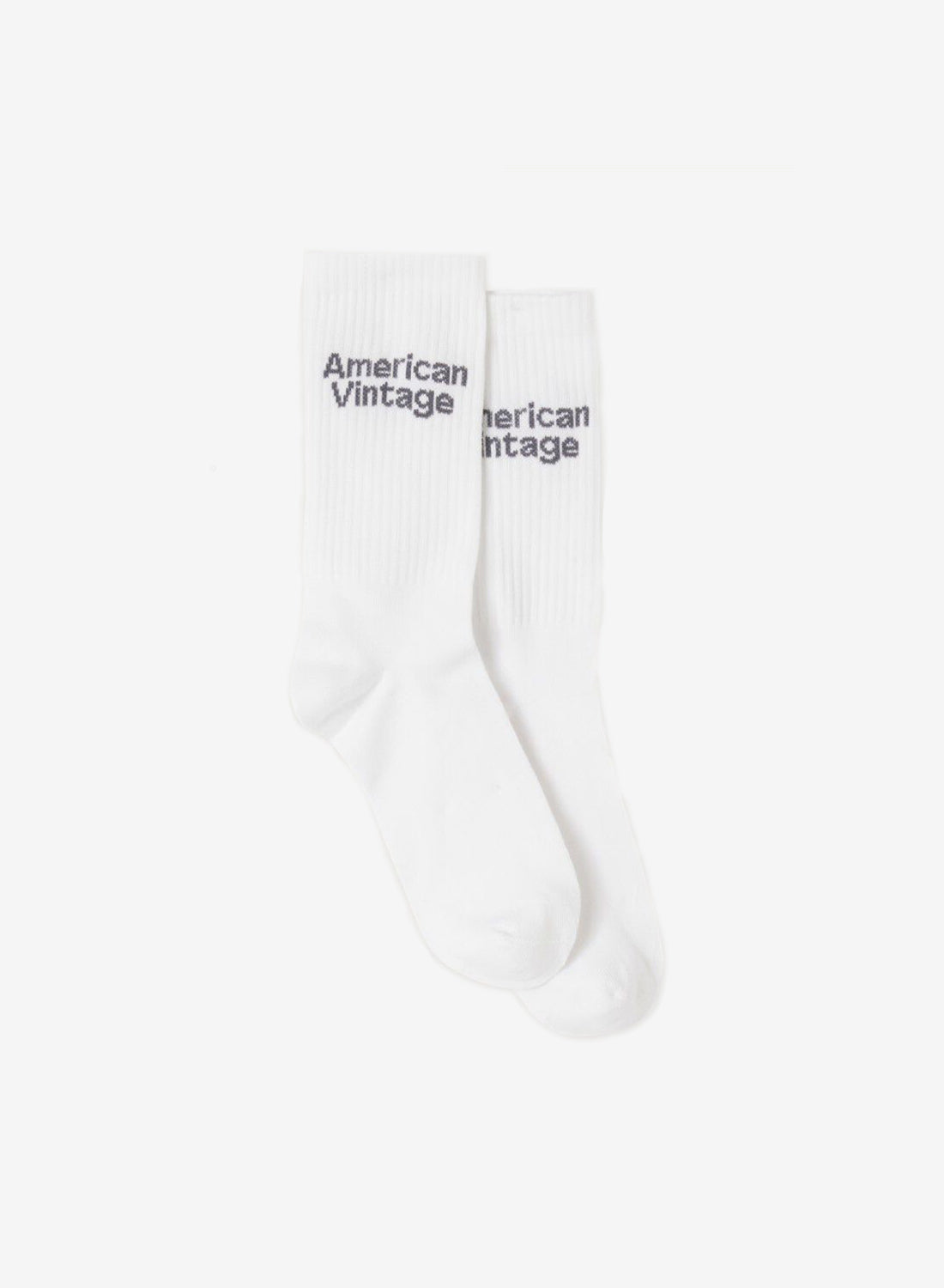 American Vintage Socks Clypsun White - Stilkompagniet.dk