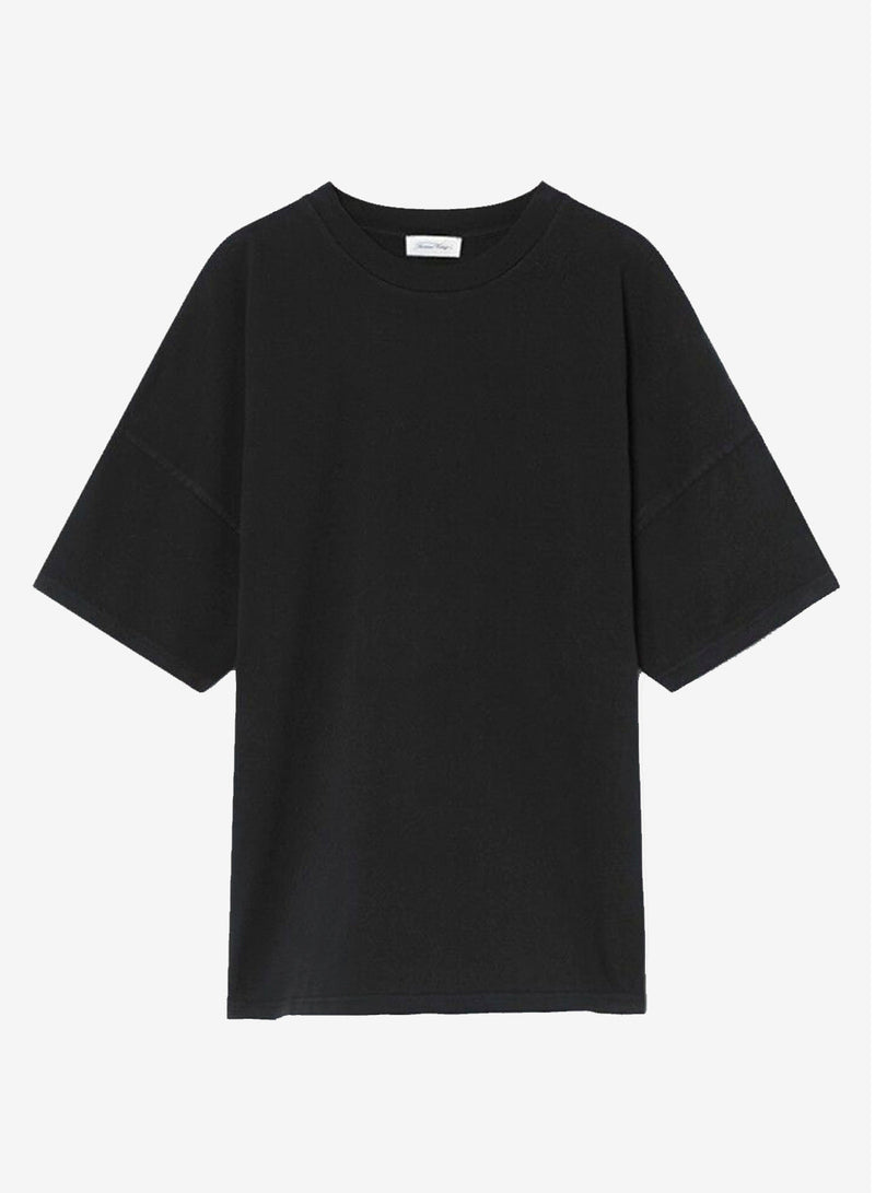 American Vintage- T-shirt - Noir Black - Fizvalley - Stilkompagniet.dk
