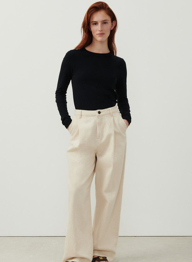 American Vintage - Bluse - Noir/Black - Gamipy O-Neck