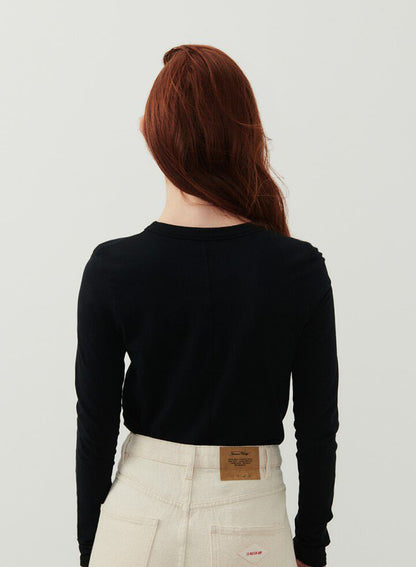 American Vintage - Bluse - Noir/Black - Gamipy O-Neck