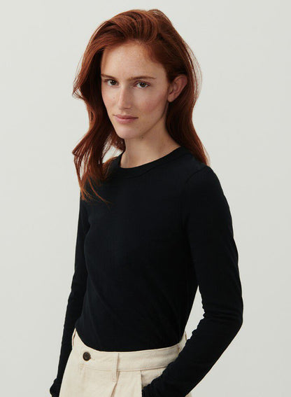 American Vintage - Bluse - Noir/Black - Gamipy O-Neck