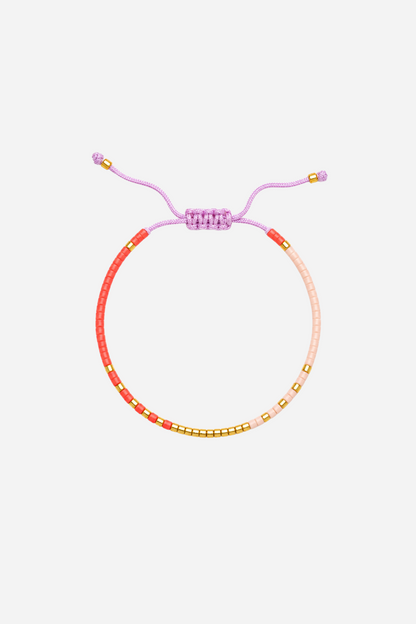Andcopenhagen Jewelry - Perlearmbånd - Orange - Holly