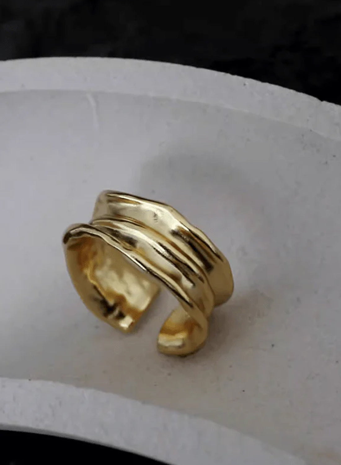 Andcopenhagen - Ring - 18 karat guldbelagt 925 sterlingsølv - Gabrielle