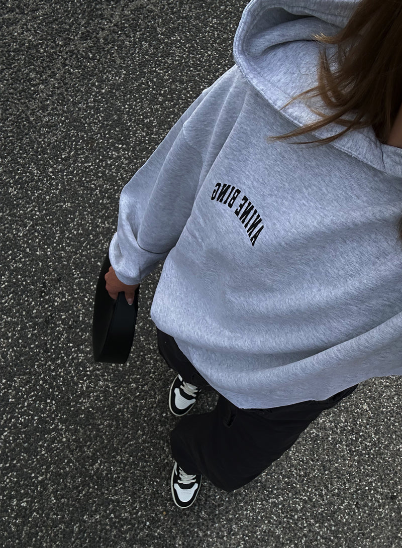 Anine Bing Alec Hoodie Anine Bing Heather Grey