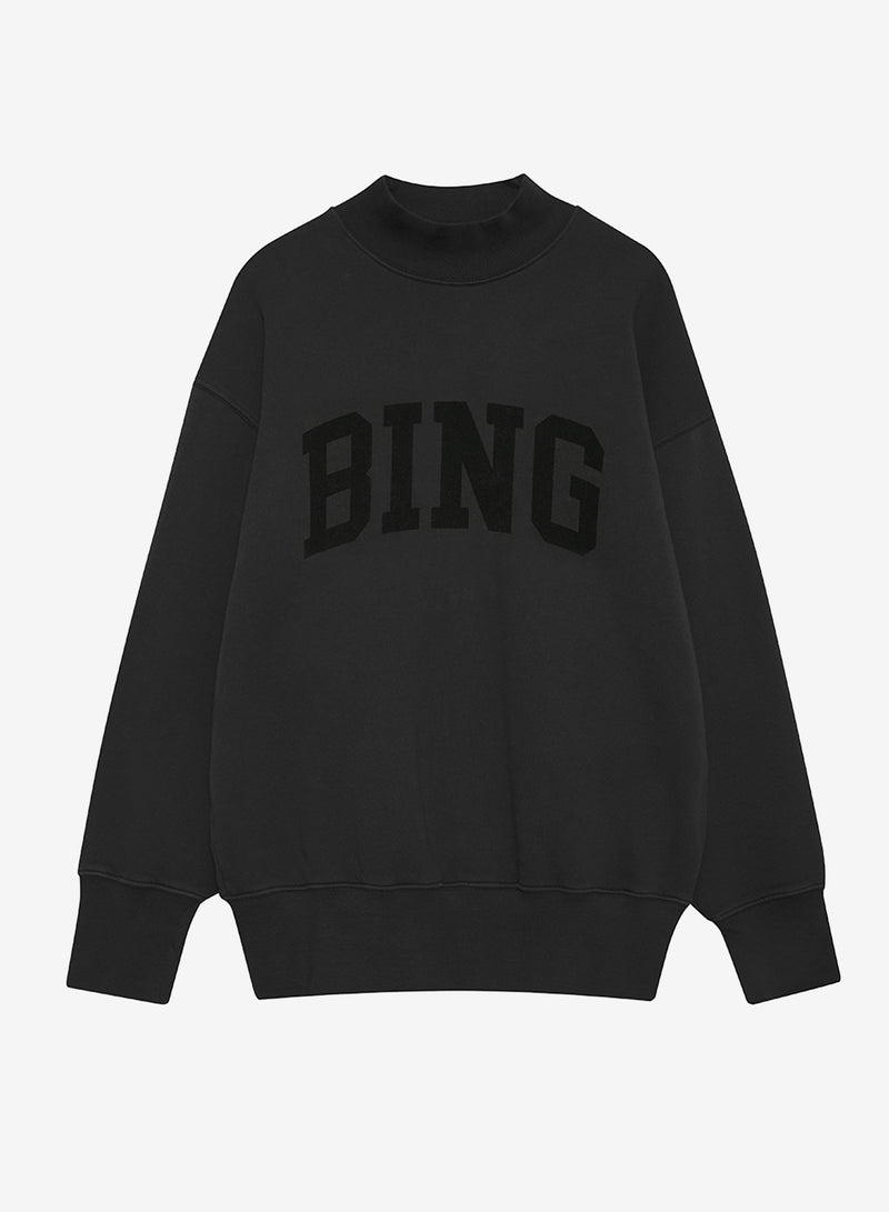 Anine Bing Bradie Sweatshirt Bing Black