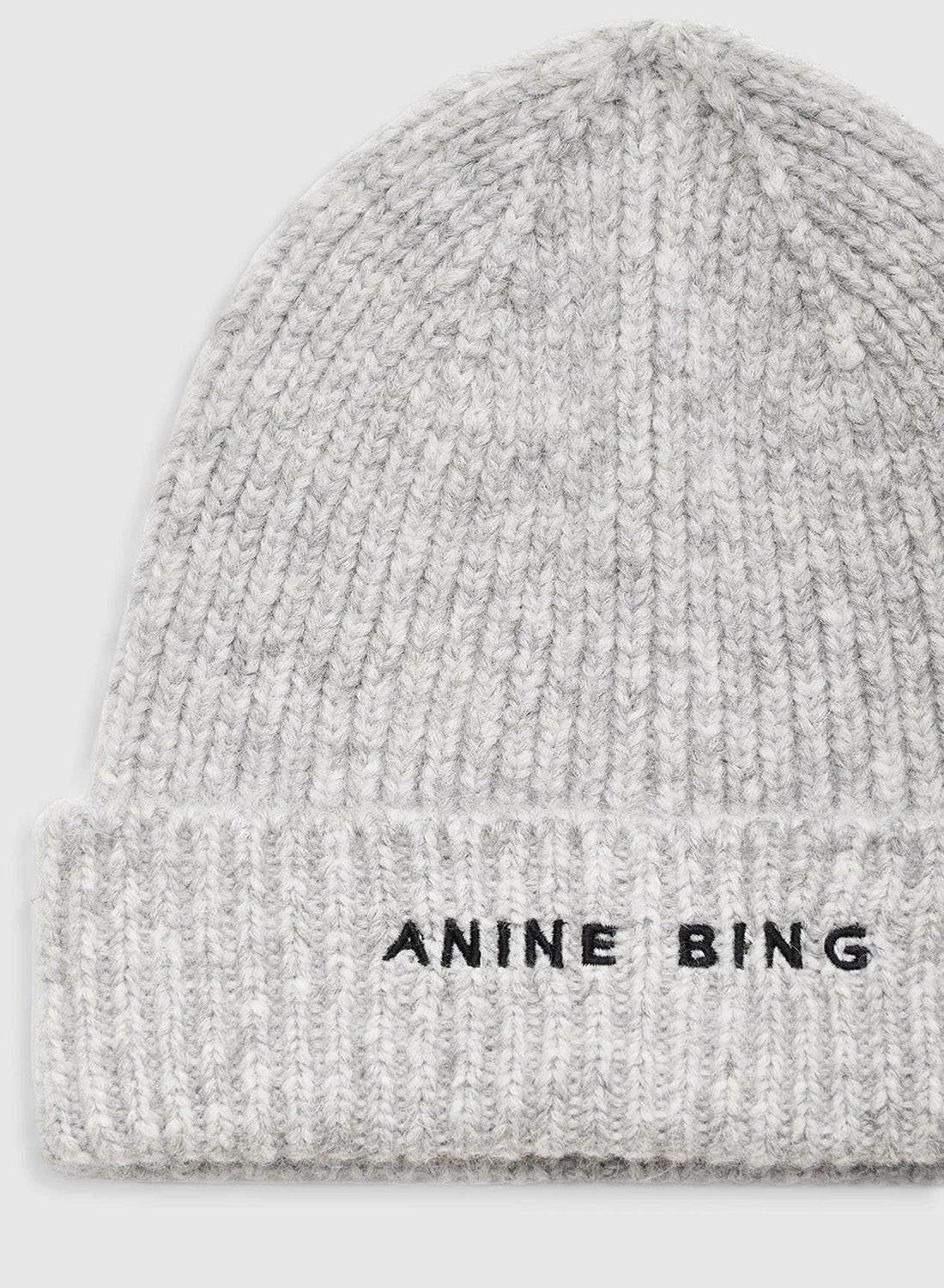 Anine Bing Elia Beanie Heather Grey