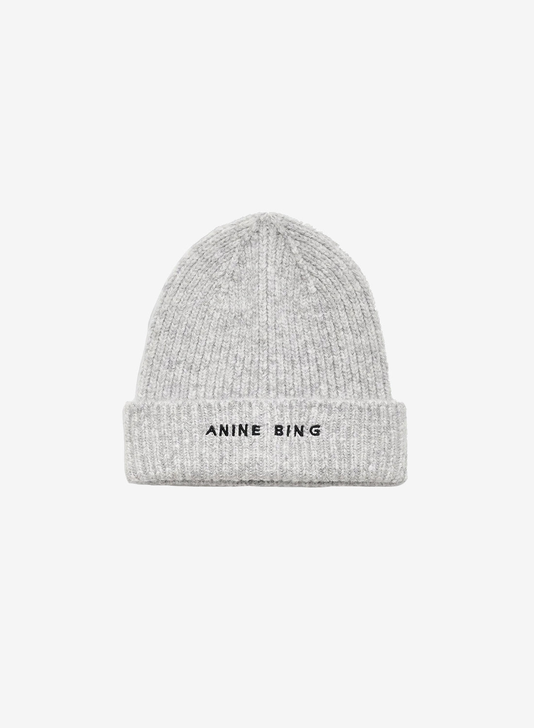 Anine Bing Elia Beanie Heather Grey