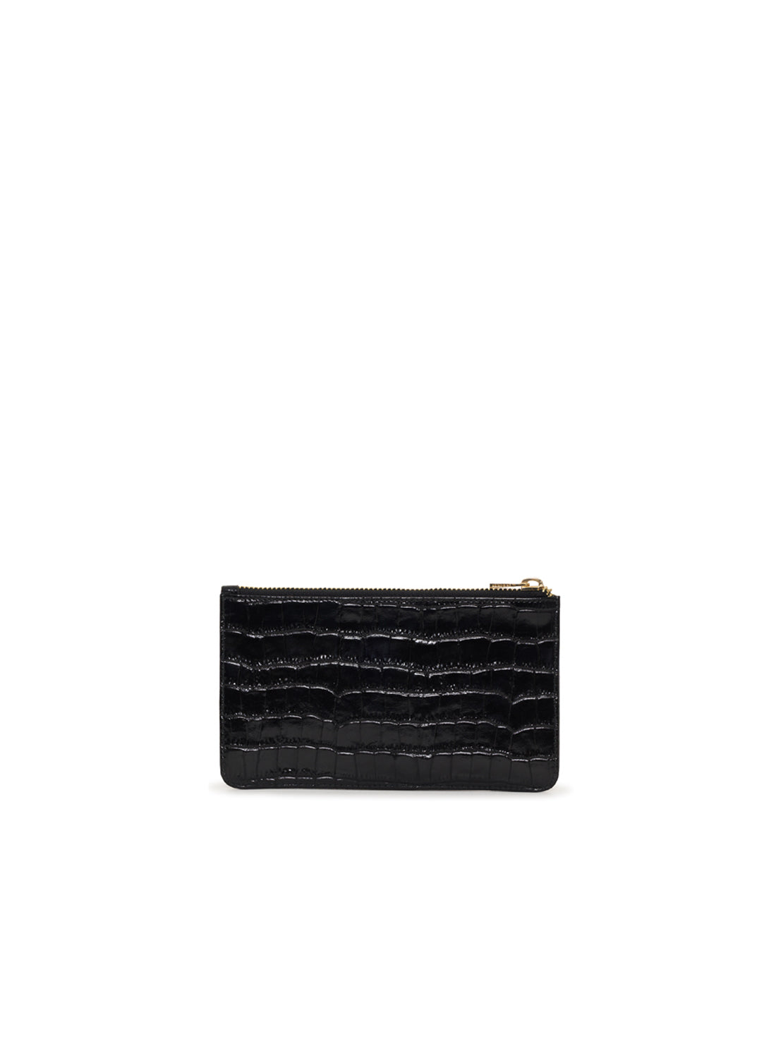 Anine Bing Elly Pouch Black Emblossed