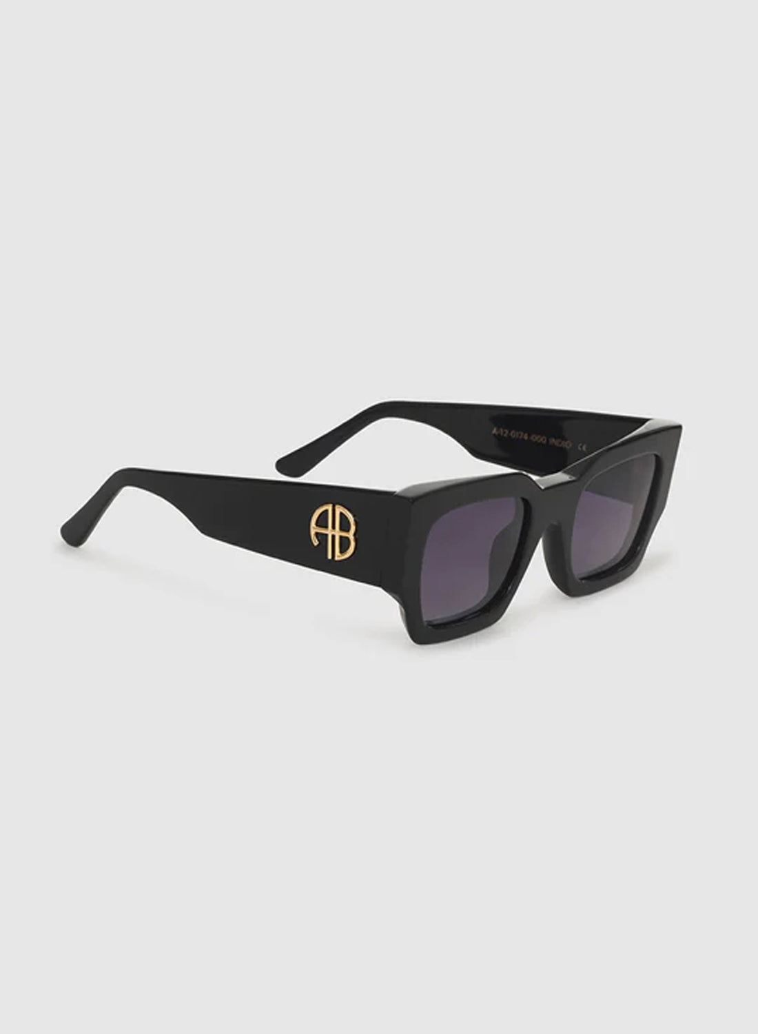 Anine Bing Indio Sunglasses Monogram Black - PREORDER