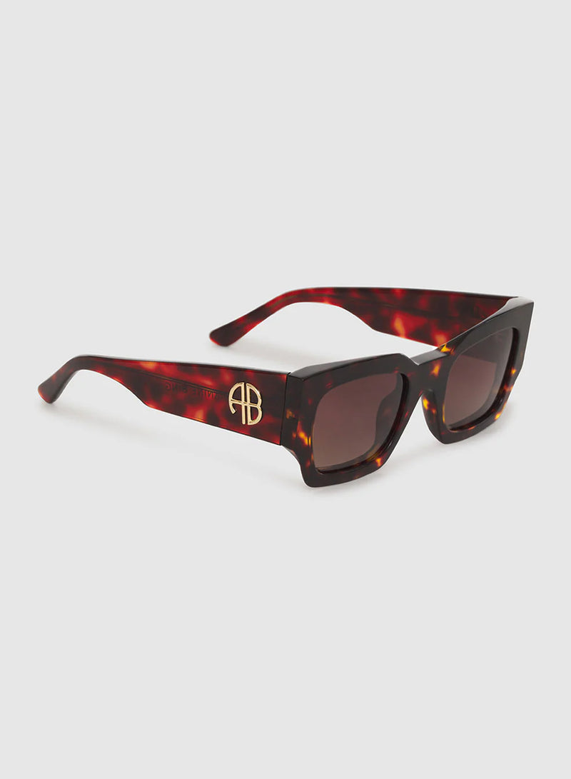 Anine Bing Indio Sunglasses Monogram Tortoise