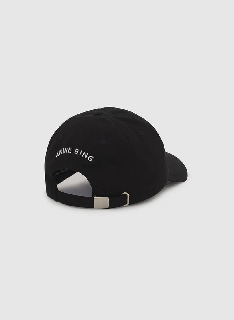 Anine Bing Jeremy Baseball Cap University Los Angeles Black
