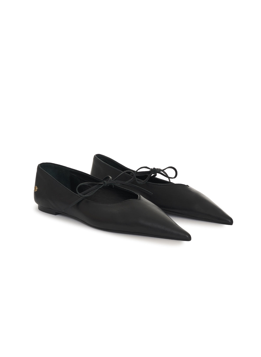 Anine Bing Nikki Flats Black