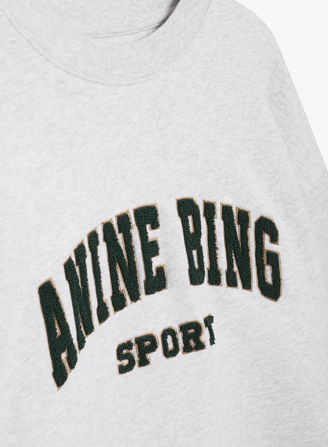 Anine Bing Tyler Sweatshirt Heather Grey