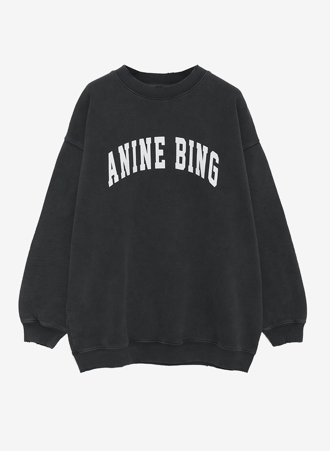 Anine Bing Tyler Sweatshirt Washed Black