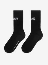 Axel Arigato Arigato Logo Tube Socks Black