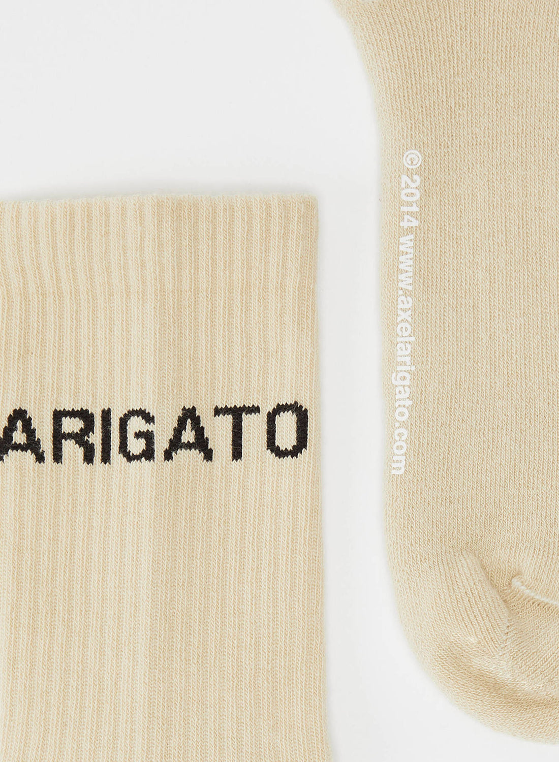 Axel Arigato Arigato Logo Tube Socks Pale Beige