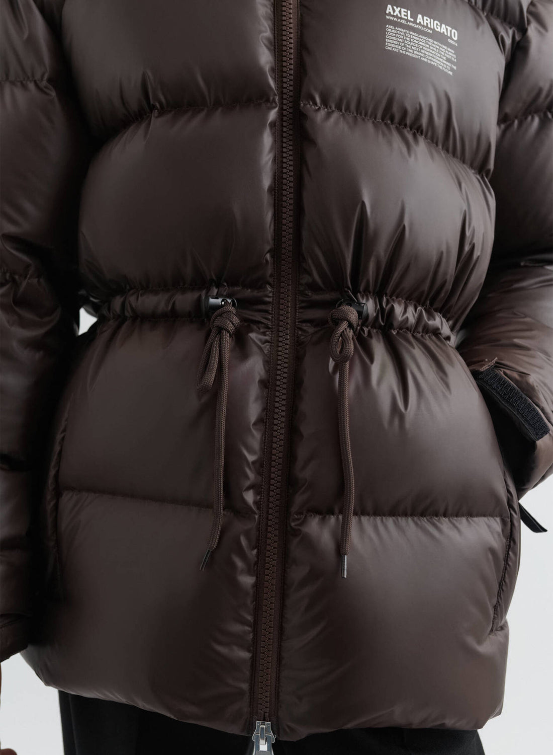 Axel Arigato Rhode Down Jacket Dark Brown