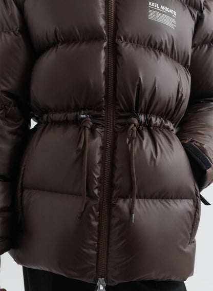 Axel Arigato Rhode Down Jacket Dark Brown